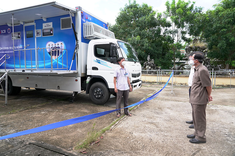Phú Tân huy động tổng lực kiểm soát dịch COVID-19