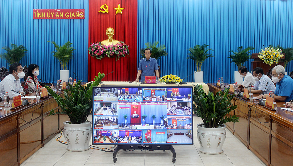 Ban Thường vụ Tỉnh ủy An Giang kiện toàn Ban Chỉ đạo phòng, chống dịch COVID-19 tỉnh