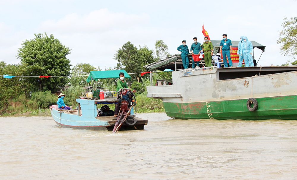 Ngăn chặn dịch bệnh lây nhiễm ở huyện Chợ Mới