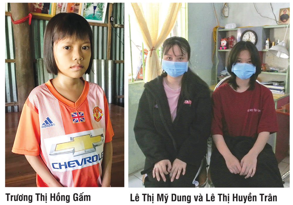 Những nữ sinh rất cần được hỗ trợ