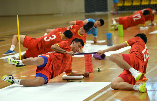 Futsal Việt Nam bất lợi trước trận đấu với tuyển Nga