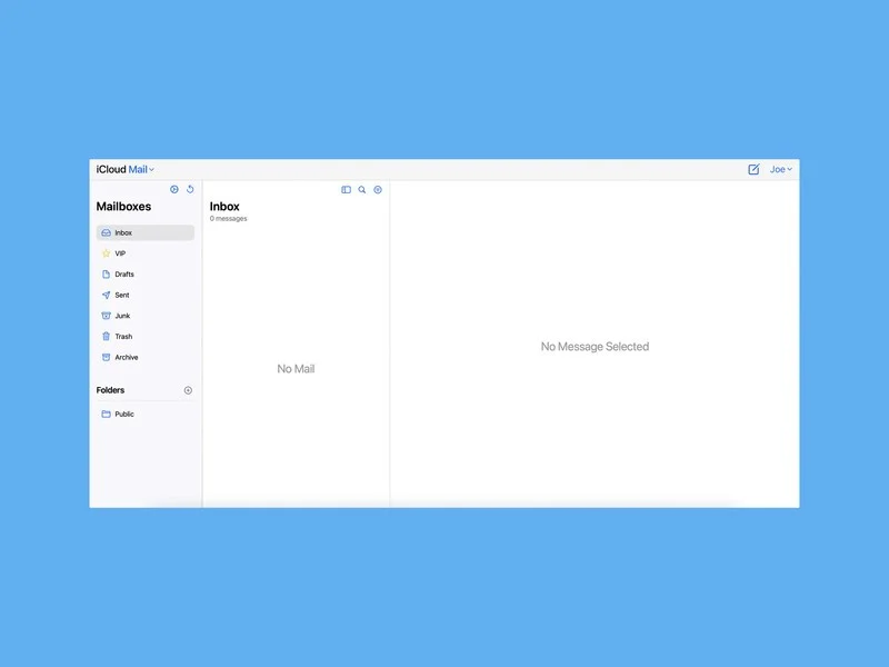 Apple phát hành iCloud Mail phiên bản web được thiết kế lại