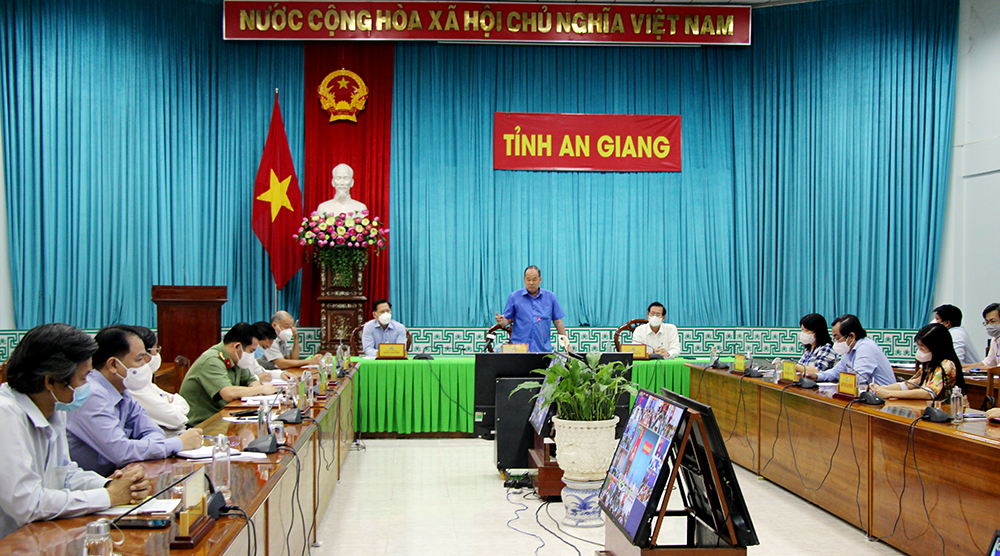 Ban hành Quy chế hoạt động của Trung tâm Chỉ huy phòng, chống dịch COVID-19 tỉnh An Giang