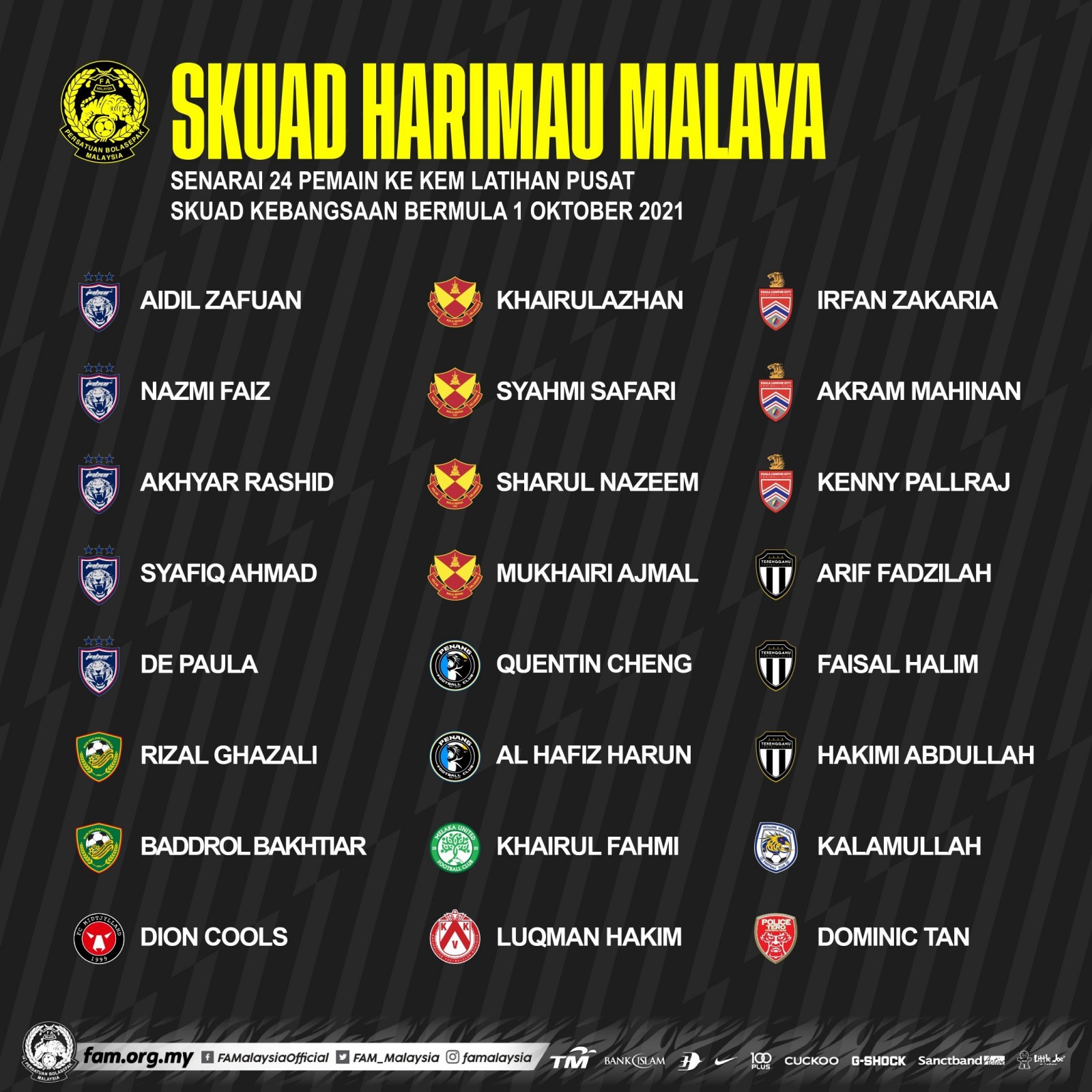 Malaysia làm mới chờ đấu tuyển Việt Nam