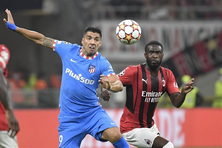 Luis Suarez ghi bàn phút 97, Atletico Madrid ngược dòng kịch tính hạ AC Milan