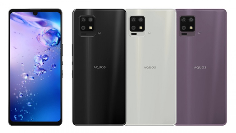Sharp công bố smartphone 5G nhẹ nhất thế giới, màn hình 240 Hz