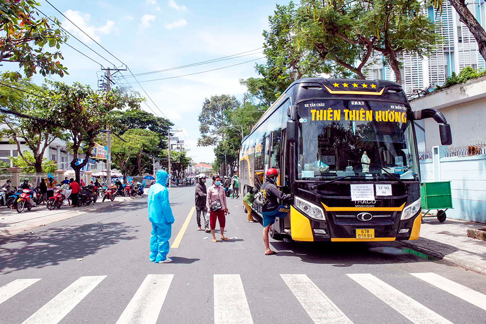 An Giang đảm bảo an toàn, chăm lo đầy đủ cho người dân trở về quê
