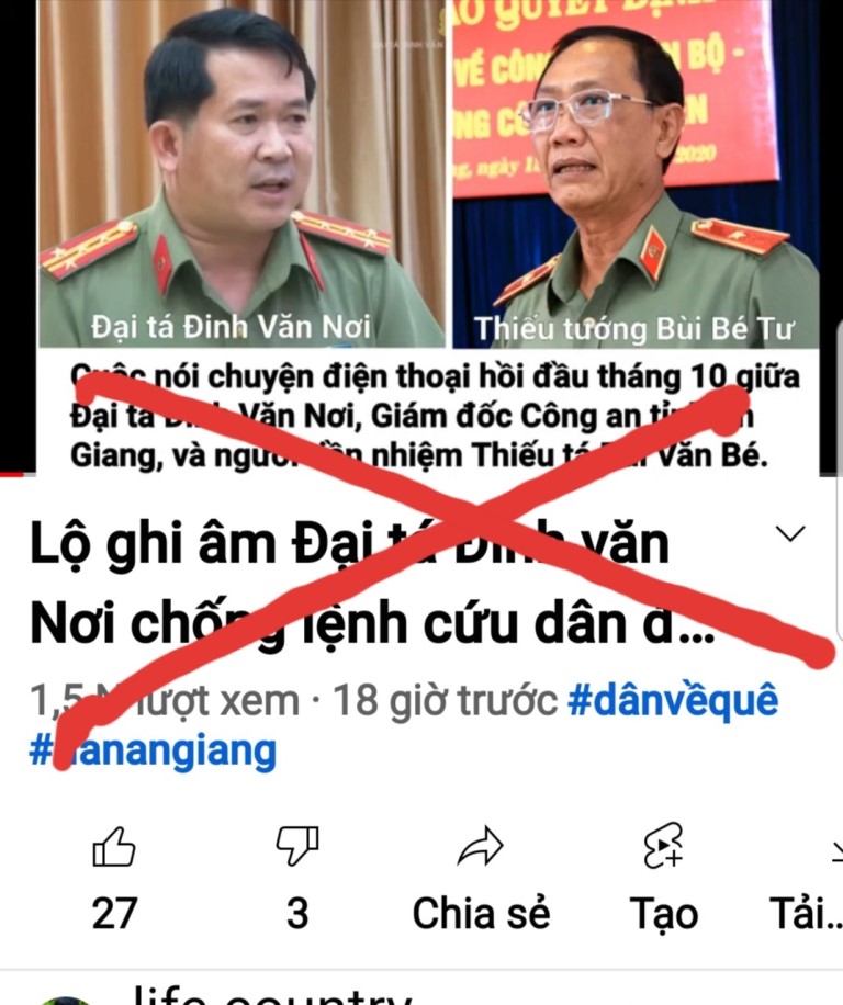 An Giang: Khởi tố vụ án hình sự vụ clip ghi âm bị cắt ghép