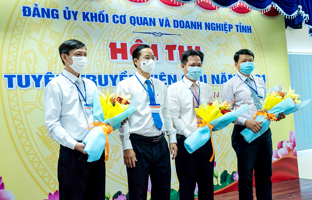 Khai mạc Hội thi Tuyên truyền viên giỏi Đảng bộ Khối Cơ quan và Doanh nghiệp tỉnh An Giang năm 2021