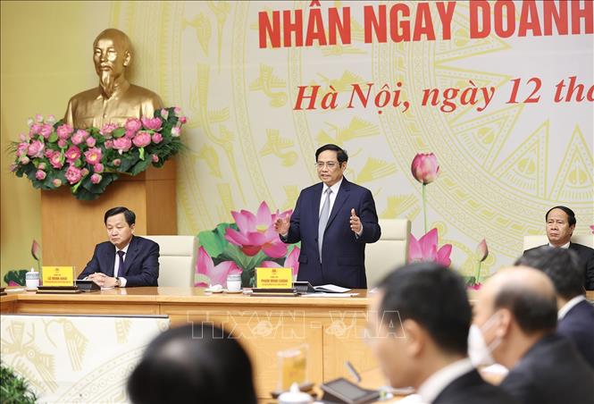 Thủ tướng: Sự tin tưởng, đồng lòng của cộng đồng doanh nghiệp càng cho thấy trách nhiệm của Chính phủ