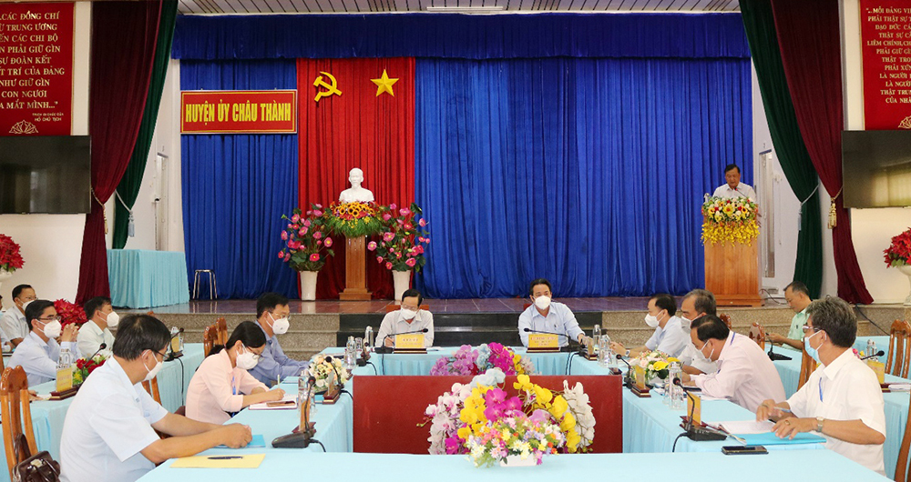 Châu Thành tập trung nỗ lực thực hiện “nhiệm vụ kép” năm 2021