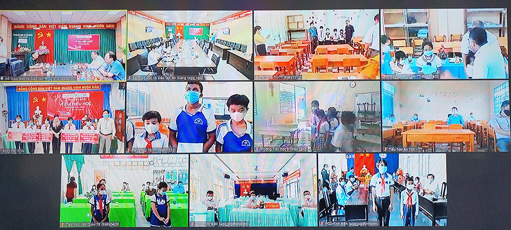 Viettel An Giang trao 70 suất học bổng “Vì em hiếu học” năm 2021