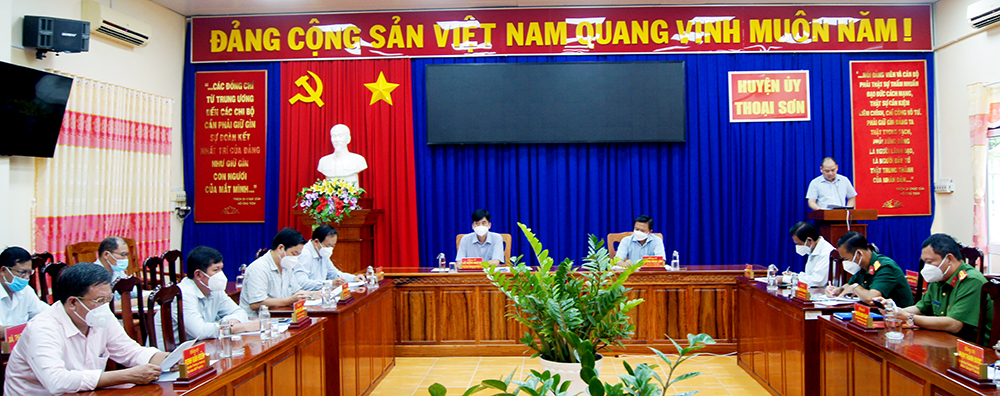 Thoại Sơn nỗ lực dập 2 ổ dịch lây lan trong cộng đồng