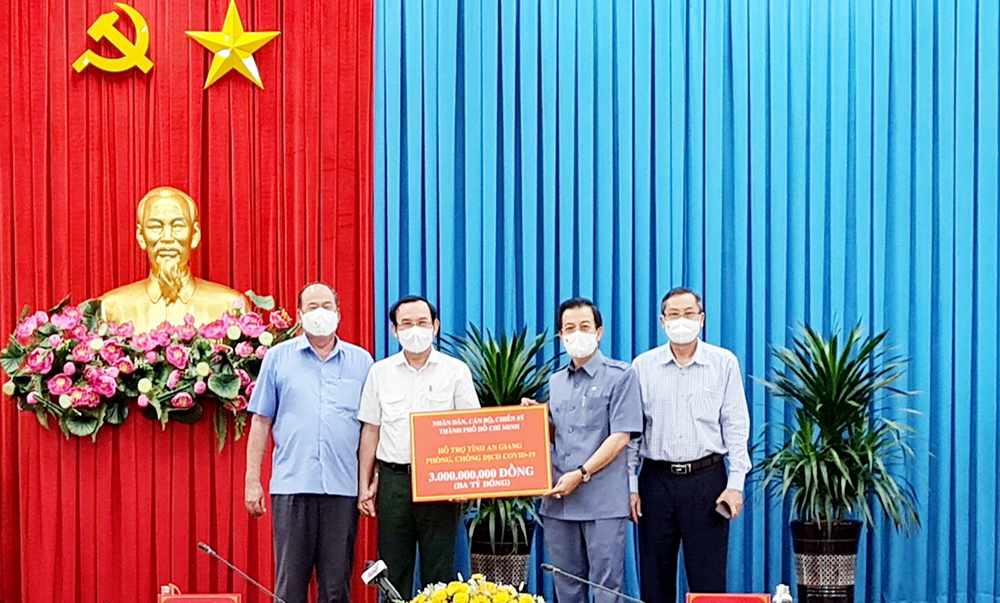 Bí thư Thành ủy TP. Hồ Chí Minh thăm và làm việc với lãnh đạo tỉnh An Giang