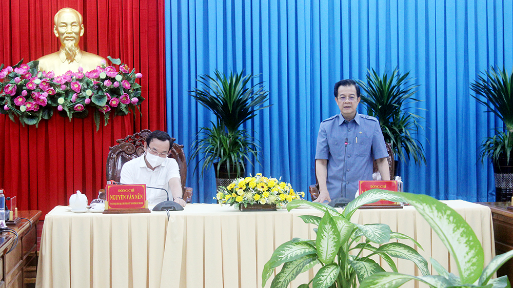 Bí thư Thành ủy TP. Hồ Chí Minh thăm và làm việc với lãnh đạo tỉnh An Giang
