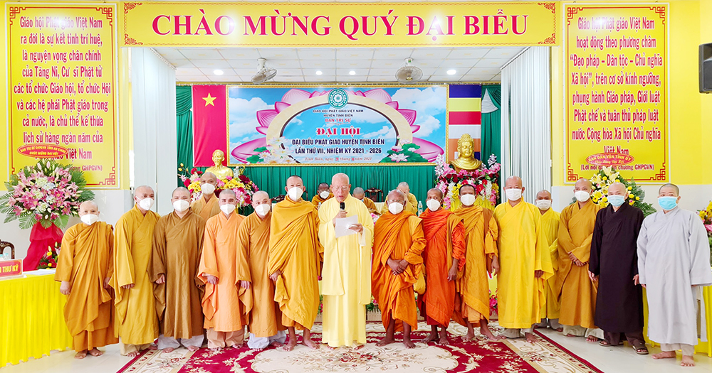 Đại hội đại biểu Phật giáo huyện Tịnh Biên nhiệm kỳ 2021-2026