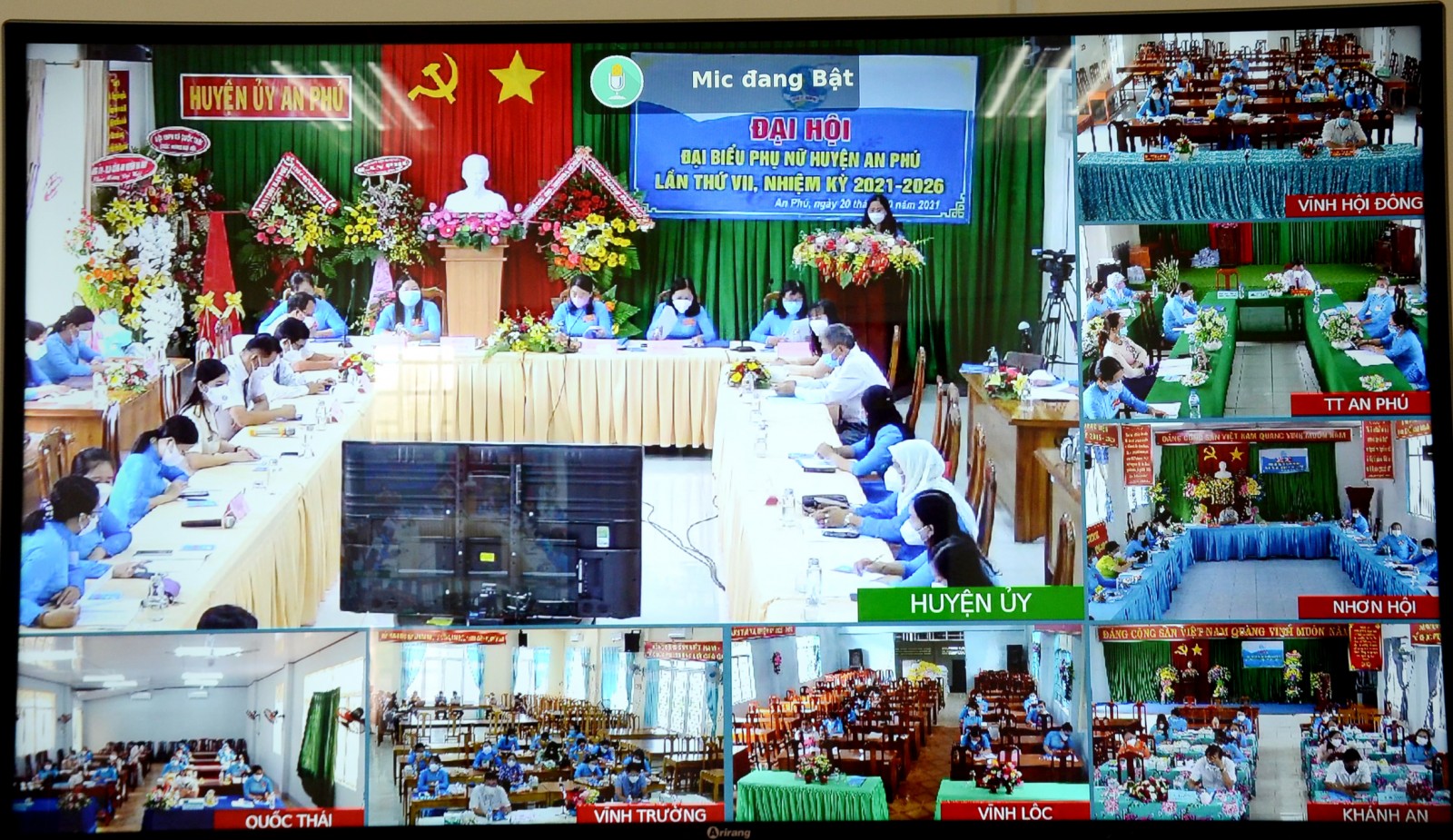 Chị Lê Bích Loan tái đắc cử Chủ tịch Hội Liên hiệp Phụ nữ huyện An Phú, nhiệm kỳ 2021-2026