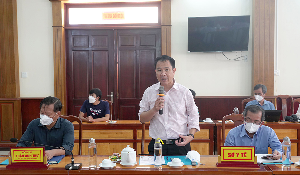 Bí thư Tỉnh ủy An Giang Lê Hồng Quang kiểm tra công tác phòng, chống dịch bệnh COVID-19 tại huyện Chợ Mới