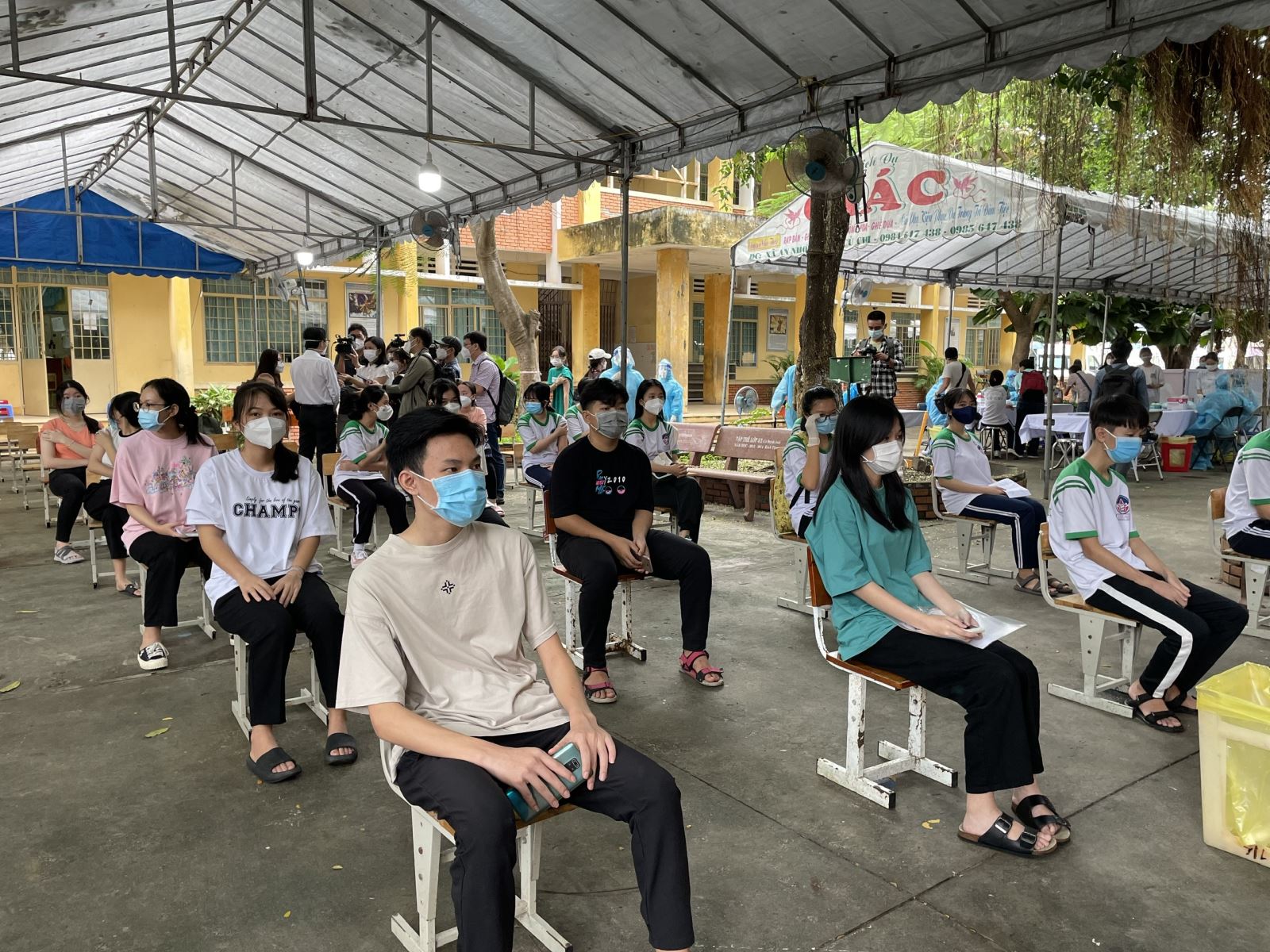 TP Hồ Chí Minh bắt đầu tiêm vaccine phòng COVID-19 cho trẻ em