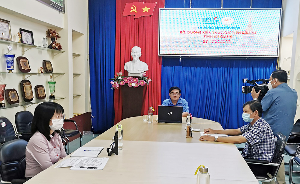 Chuyên gia TP. Hồ Chí Minh chia sẻ với An Giang kỹ năng xúc tiến đầu tư