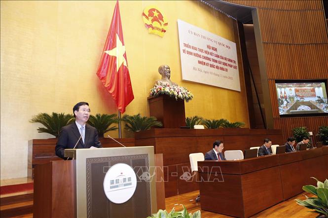 Lấy quyền và lợi ích của người dân, lợi ích quốc gia - dân tộc làm trọng tâm trong quá trình xây dựng pháp luật