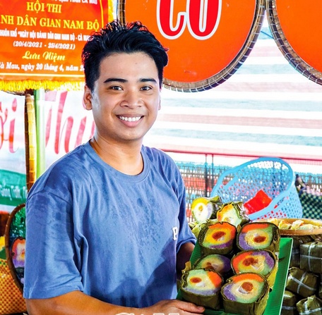 9X khởi nghiệp- bánh tét ngũ sắc Vĩnh Long