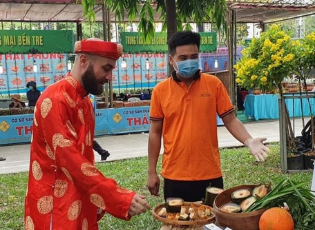 9X khởi nghiệp- bánh tét ngũ sắc Vĩnh Long