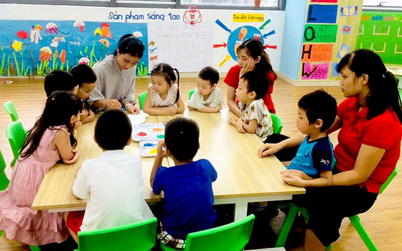 Hỗ trợ giáo viên mầm non ngoài công lập vượt khó