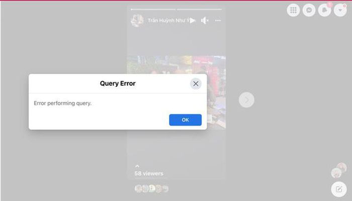 Facebook tiếp tục gặp lỗi diện rộng, không thể lướt story, đăng ảnh, newsfeed hiển thị rối loạn