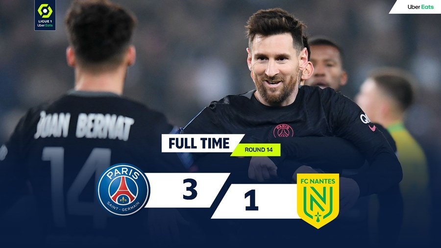 Messi lập siêu phẩm, PSG thắng trận khó tin