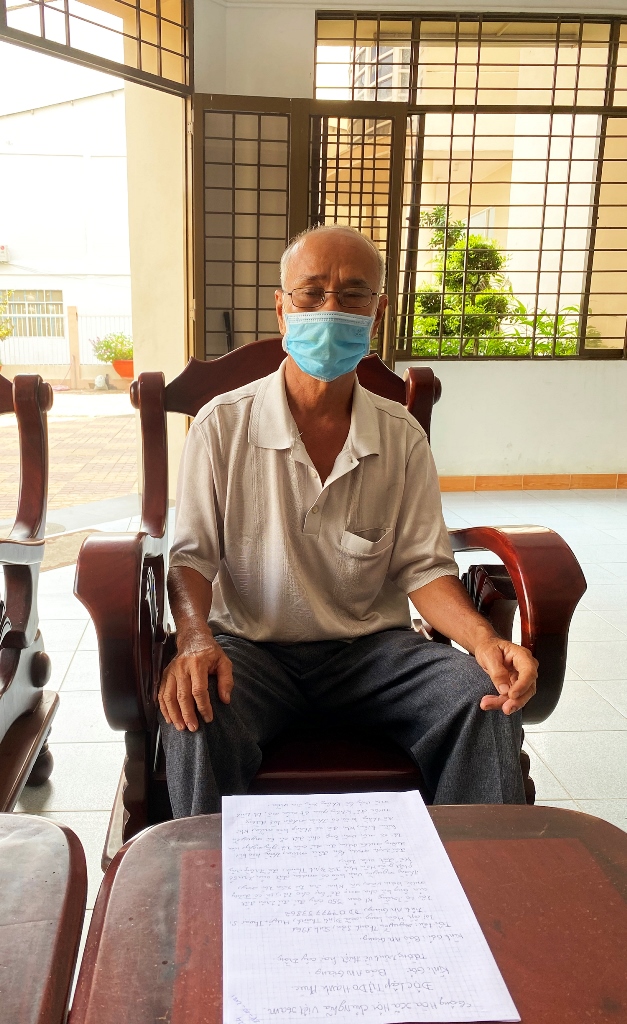 Trả lời phản ánh của ông Nguyễn Thanh Sơn