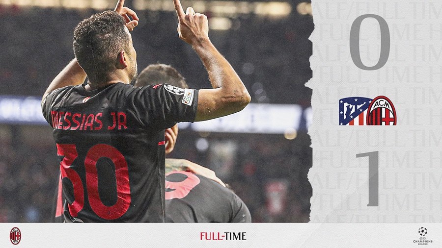 Thắng nghẹt thở Atletico, Milan thắp lên hi vọng đi tiếp