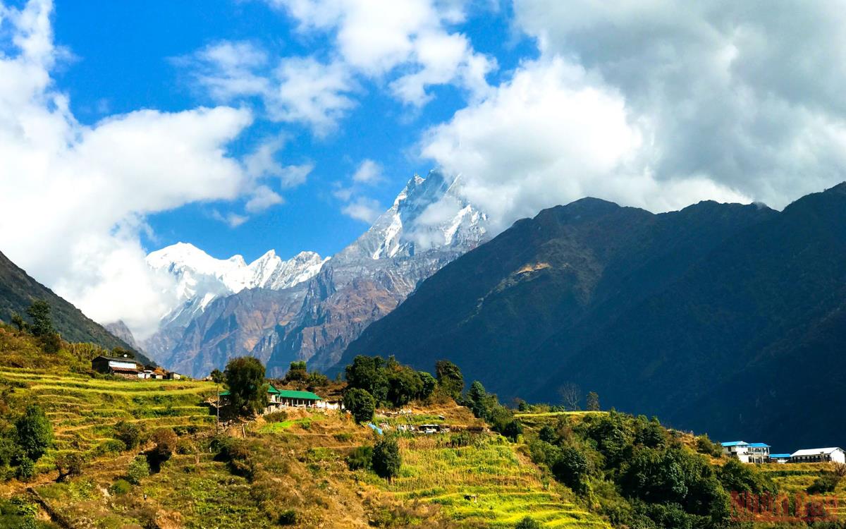 Sắc thu rực rỡ ở Nepal