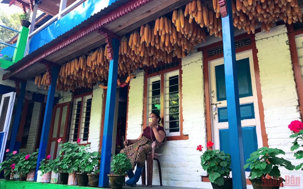 Sắc thu rực rỡ ở Nepal