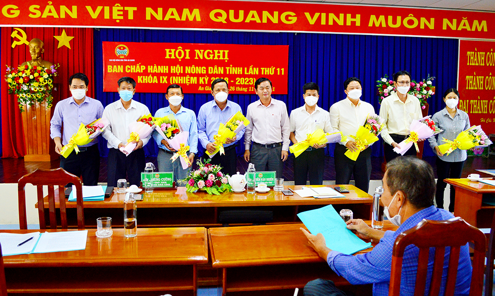 Hội nghị Ban Chấp hành Hội Nông dân tỉnh An Giang lần thứ 11, khóa IX (nhiệm kỳ 2018-2023)