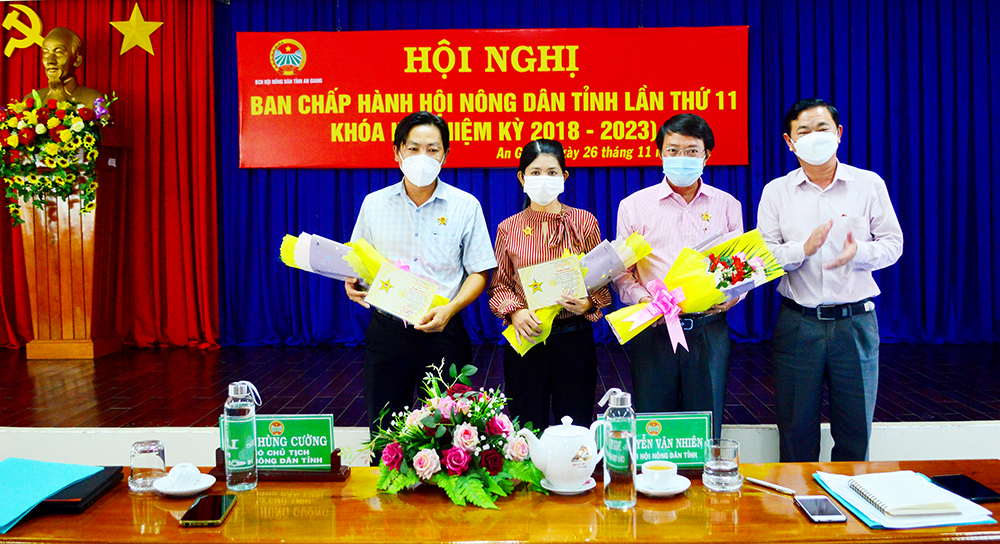 Hội nghị Ban Chấp hành Hội Nông dân tỉnh An Giang lần thứ 11, khóa IX (nhiệm kỳ 2018-2023)