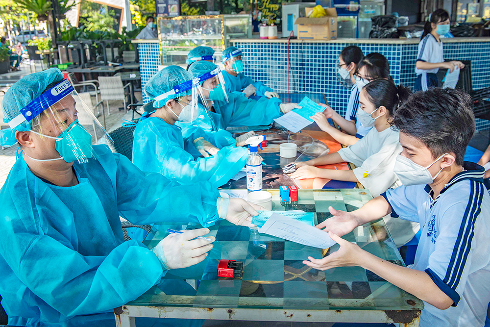 An Giang tổ chức tiêm vaccine phòng COVID- 19 cho học sinh