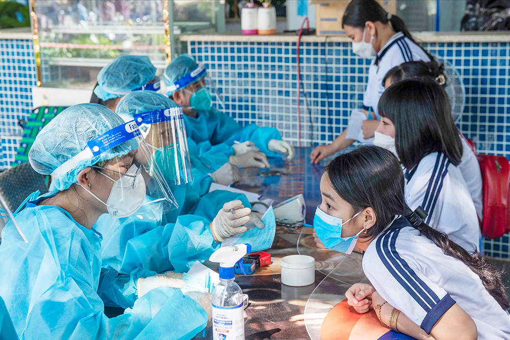 An Giang tổ chức tiêm vaccine phòng COVID- 19 cho học sinh