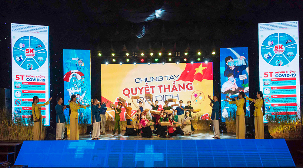 Trung tâm Văn hóa Nghệ thuật tỉnh An Giang ghi hình, báo cáo Chương trình tham dự Liên hoan đàn, hát dân ca ba miền năm 2021