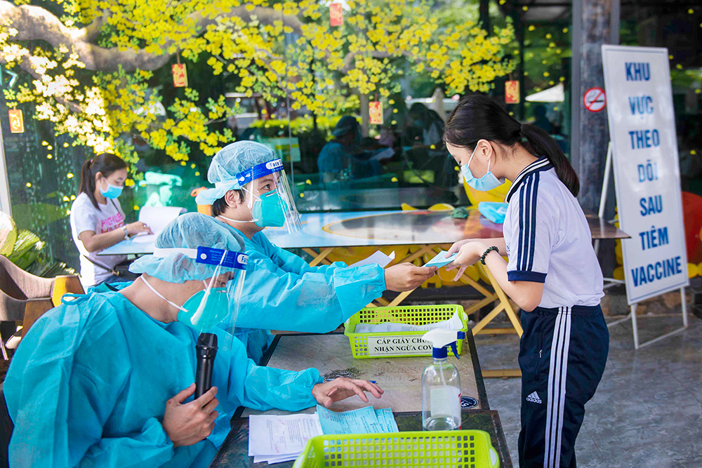An Giang tổ chức tiêm vaccine phòng COVID- 19 cho học sinh