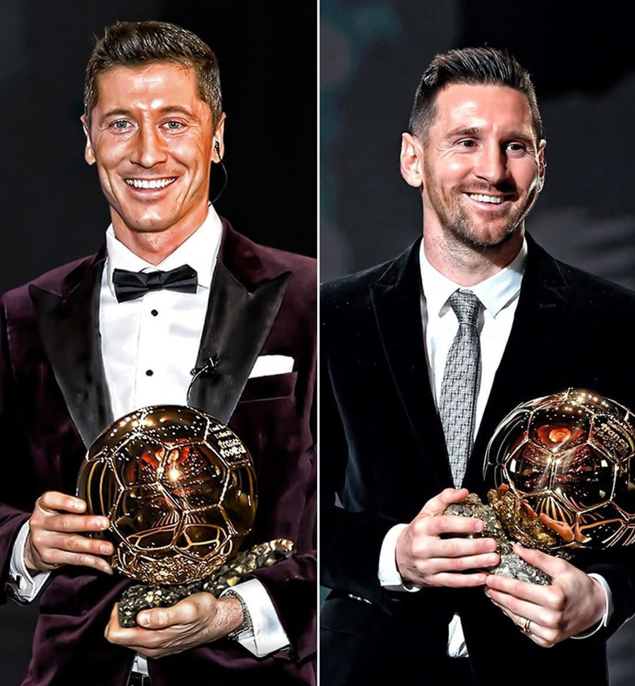 Lễ trao Quả bóng vàng: Lewandowski liệu có soán Messi