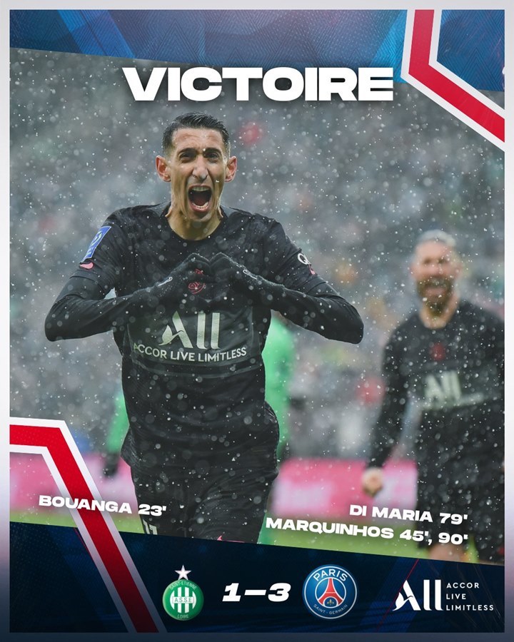 Messi lập hat-trick kiến tạo, PSG thắng kém vui