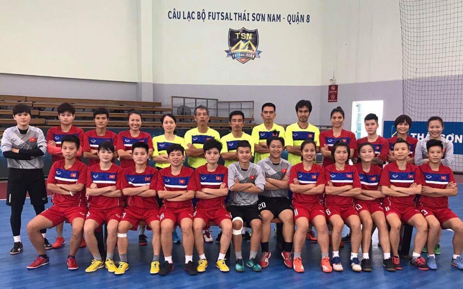 Đội tuyển futsal nữ hướng tới mục tiêu SEA Games năm 2022