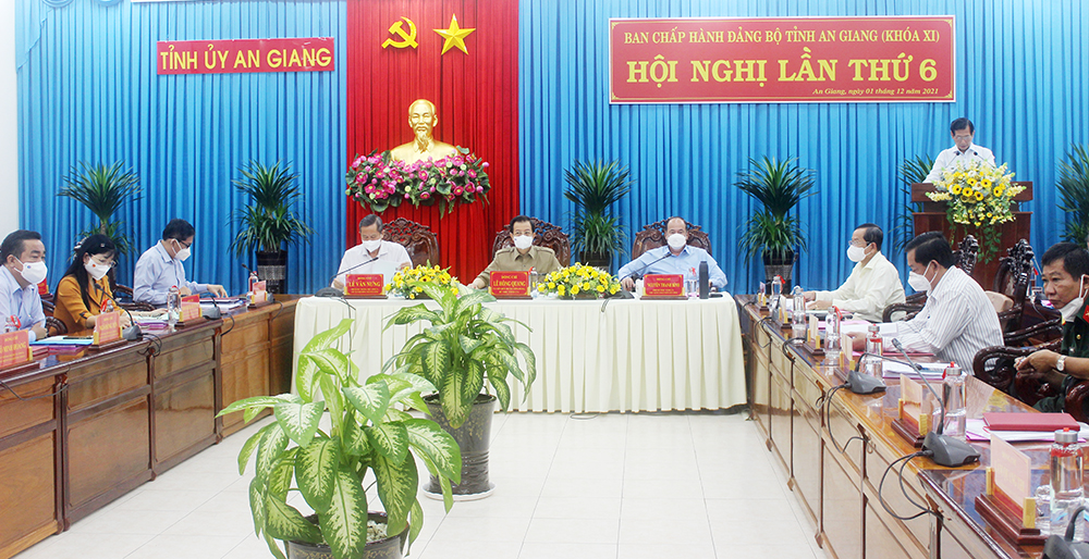 Hội nghị Ban Chấp hành Đảng bộ tỉnh An Giang lần thứ 6 quyết định nhiều chủ trương quan trọng