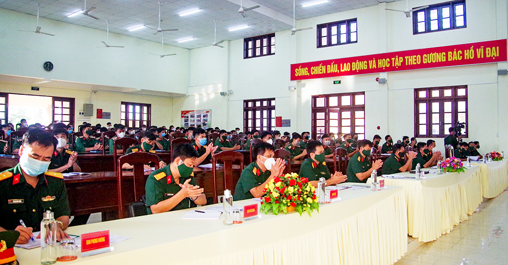 Bộ Chỉ huy Quân sự tỉnh An Giang huấn luyện chuyển loại chuyên nghiệp quân sự