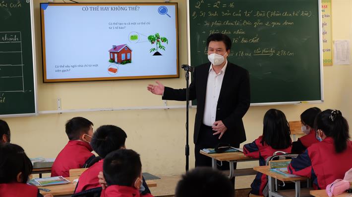 Dù học trực tiếp hay trực tuyến, ngành giáo dục vẫn kiên trì với mục tiêu chất lượng