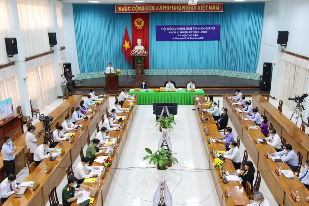 Thông qua 19 nghị quyết tại kỳ họp thứ 5, HĐND tỉnh An Giang
