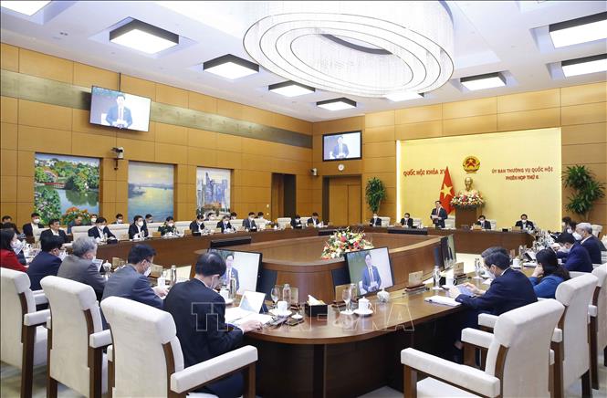 Khai mạc Phiên họp thứ 6 của Ủy ban Thường vụ Quốc hội