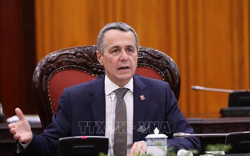 Ngoại trưởng Ignazio Cassis được bầu làm Tổng thống Thụy Sĩ năm 2022
