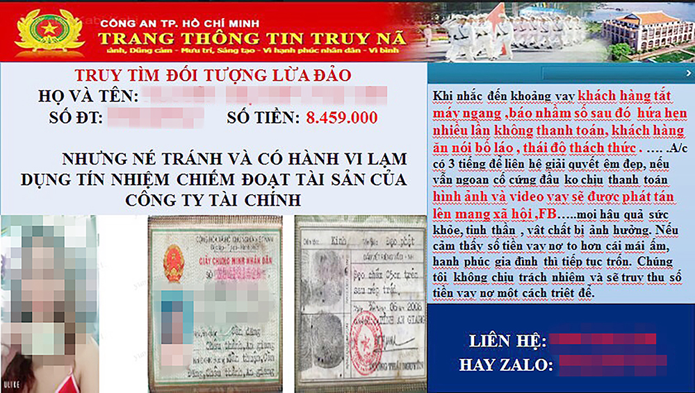Bị khủng bố đòi nợ từ một trò chơi trên mạng